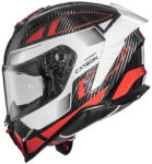 Premier HELMETS Hyper Carbon TK92 bukósisak | carbon-piros-fehér