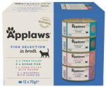 Applaws Applaws Multipack Halválogatás levesben 24x70g KONSZERV