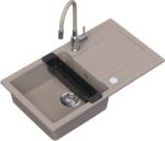 Ruvetti Natu Maxi mosogató csapteleppel és tartozékokkal bézs/acél LP_3200-NM7744BE_W (LP3200NM7744BEW)