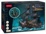 CubicFun T4035 - Queen Anne's - Feketeszakáll kalóz hajó - 100 db-os 3D Led puzzle (T4035) - puzzle