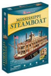 CubicFun T4026 - Mississippi gőzhajó - 142 db-os 3D puzzle (T4026) - puzzle