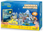CubicFun DS0974 - National Geographic, Kaland a tenger alatt - 63 db-os 3D puzzle (DS0974) - puzzle