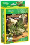 CubicFun DS1168 - Mini National Geographic Kids Triceratopsz - 61 db-os 3D puzzle (DS1168)