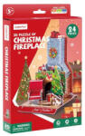 CubicFun W3153 - Karácsonyi kandalló - 24 db-os 3D puzzle (W3153) - puzzle