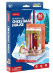 CubicFun W3154 - Karácsonyi ház - 20 db-os 3D puzzle (W3154) - puzzle
