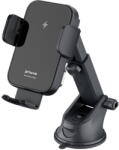 Proove Suport auto telefon Proove Triple Clamp WHTC15010001, incarcare wireless 15W, automat, 4.0-6.9 inch, negru (KF2361773) - pcone