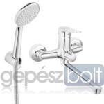 FERRO ISSO Fali KMT csaptelep zuhanyszettel, kifolyócső 192 mm (BIS33A)