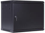 Techson Rackszekrény, 19", 9U, fali - ipkameradiszkont - 48 617 Ft
