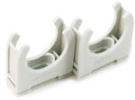 Dietzel Univolt 082223 műanyag világosszürke sorolható CL 40 MÜII 40 mm csőbilincs