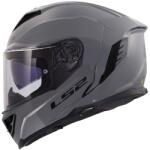 LS2 Cască integrală pentru motocicletă LS2 FF818 Storm III Solid gri lucios (LS168180006-MASTER)