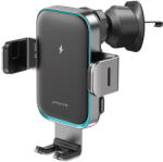 Proove Suport auto telefon Proove Triple Clamp Pro WHTP15010004, incarcare wireless 15W, 2in1, metal grey (KF2361777) - pcone
