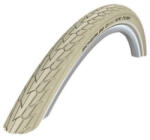Schwalbe Road Cruiser HS484 28x1, 6 (42-622) külső gumi, defektvédett (K-Guard), reflexcsíkos, Twin-Skin, Green Compound, 50TPI, 705g, krém színű