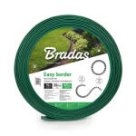 Bradas EASY BORDER gyepszegély-készlet 10m x 4cm, zöld (OBEGR4010SET)