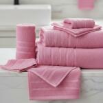 Pucioasa Prosop roz bumbac 100%, 600gr/m2, 50x90cm Prosop