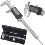 Verk Group Caliper digital profesional 150 mm cu afișaj LCD, din oțel inoxidabil (11087)