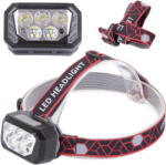 Verk Group Lanternă Frontală Tactică LED SQ-870 cu Dioduri XHP30 și SMD, Încărcare USB (08336)