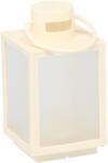 BackHomeLiving Lampion festiv - 11 x 11 x 20, 5 cm - efect 3D, alb (LED2546)