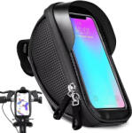 VERK GROUP Geantă de bicicletă impermeabilă cu suport pentru telefon (14331)