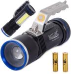 Bailong Lanternă tactică Bailong T624 cu LED CREE XM-L3-U3 și funcție de zoom, diodă COB (08291)