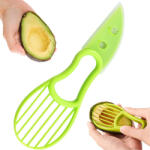Verk Group Feliator multifuncțional pentru avocado cu scoatere sâmbure, disponibil în două culori (07276)