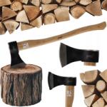 Garden Line Topor de tâmplărie - 1500 g - cu mâner de lemn de 80 cm (TAN4205)