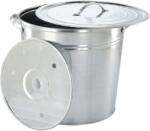 Gardenline Vas acoperit cu zinc pentru depozitare, 32 litri (OCY32)