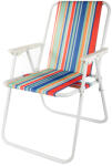 VERK GROUP Scaun Pliabil de Camping - 75 x 51 cm - Dungi (14414_KP)