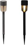 Garden Line Lampă LED solară - 4, 7 x 4, 7 x 34 cm - alb cald (SOL4306)