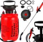VERK GROUP Pulverizator de grădină manual cu presiune, cu lance lungă și bretea, 5 litri, portocaliu (11427_5L) Pulverizator