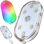 Verk Group Lampa Ambientala LED RGB Touch, Wireless, cu Acumulator pentru Auto (10105)