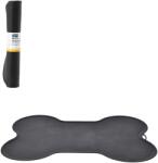 BackHomeLiving Covor Antiderapant pentru Bolul de Hrană al Animalelor - 51 x 37 x 0.8 cm - Os (PET9547)