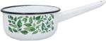 BackHomeLiving Cratiță albă emailată cu mâner - 1, 5 l - 16 cm (EMA9280)