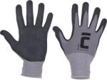 CERVA CERVA WIGEON / Varratmentes kötött kesztyű nitril bevonattal a tenyéren és az ujjakon - fekete/szürke 9 (0108019299090)