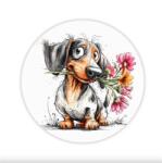  Fa tábla nyomtatott, Tacsis Tavasz, kerek 11, 8cm