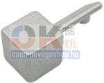 Dural Proquadrat EQZS 80 négyzet külső sarok matt ezüst élvédőhöz 8mm (proeqzs080) (proeqzs080)