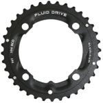 SUNRACE lánctányér MTB-hoz, Ø104 mm, 4 karos, 36 fogas, fekete, középső/külső SUNRACE Bicikli alkatrészek Kerékpár alkatrészek Kerékpár lánctányérok