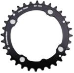 Stronglight Ø104 4-karos MTB lánckerék, tripla, 32T, fekete, középső, 3, 5 mm vastag, 8-9 sebességhez STRONGLIGHT Bicikli alkatrészek Kerékpár alkatrészek Kerékpár lánctányérok