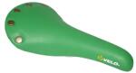 P2R (Vélo) P2R VINTAGE 274x153 zöld szegecselt kerékpár nyereg P2R (Vélo) Bicikli alkatrészek Kerékpár alkatrészek Kerékpár nyergek