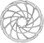 NEWTON féktárcsa MTB-hez - 6 furat, BRAKCO kompatibilis Shimano és másokkal, Ø 203mm ezüst, megerősített 2mm E-bike-hoz NEWTON Futómű és fék alkatrészek Féktárcsák