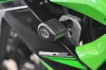 R&G RACING Aero bukógomba fekete Kawasaki Ninja 250SL R&G RACING Vázak, idomok, kiegészítők Védőelemek Motorvédők