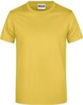 Daiber JN 790 / Férfi vastag pamut póló - sárga 5XL (02079020015)