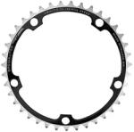 Specialites Ta VENTO 7075 lánctányér országúti kerékpárhoz, 5 karos, 42T, Ø135 mm, belső, alumínium, fekete, CAMPAGNOLO típus, 9-10 sebesség SPECIALITES TA Bicikli alkatrészek Kerékpár alkatrészek Kerékpár lánctányé