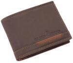 GreenDeed barna kicsi férfi bőr pénztárca afk102