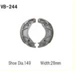 Wesrah VB-244 fékpofa Wesrah Futómű és fék alkatrészek Fékpofák (dobfék)