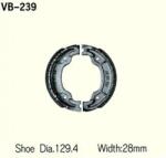 Wesrah VB-239 fékpofa Wesrah Futómű és fék alkatrészek Fékpofák (dobfék)