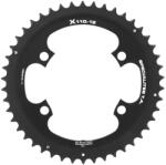 Specialites Ta X110 46 fogas külső lánctányér fekete 11 sebességes, Shimano Ultegra R8100-8170, Dura-Ace R9100-9170 kompatibilis, D110 mm SPECIALITES TA Bicikli alkatrészek Kerékpár alkatrészek Kerékpár lánctányérok