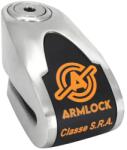 ARMLOCK tárcsazár riasztóval, 120 dB, Ø 10 mm, fekete (SRA + ART minősítéssel) ARMLOCK Műhely felszerelések, eszközök Lakatok, zárak, lopásgátlók