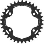 Stronglight 34T lánctányér MTB-hez, egysebességes, 96 mm, 1x11, fekete, 4 karos, XT M8000/SLX M7000 kompatibilis, menetes rögzítés nélkül STRONGLIGHT Bicikli alkatrészek Kerékpár alkatrészek Kerékpár lánctányérok