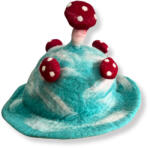 Sauna Cool Gomba Filc Kalap - Türkiz-AW