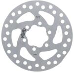ELVEDES BMX 120 mm 6 furatos féktárcsa, ezüst, 1.8 mm vastag ELVEDES Futómű és fék alkatrészek Féktárcsák